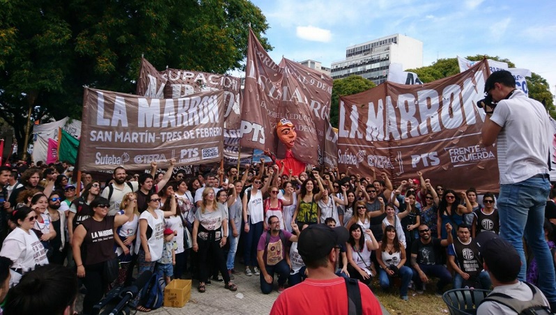 Este 8M las docentes de San Nicolás queremos decidir