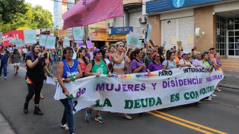 Misiones: centenares de mujeres marcharon por sus derechos