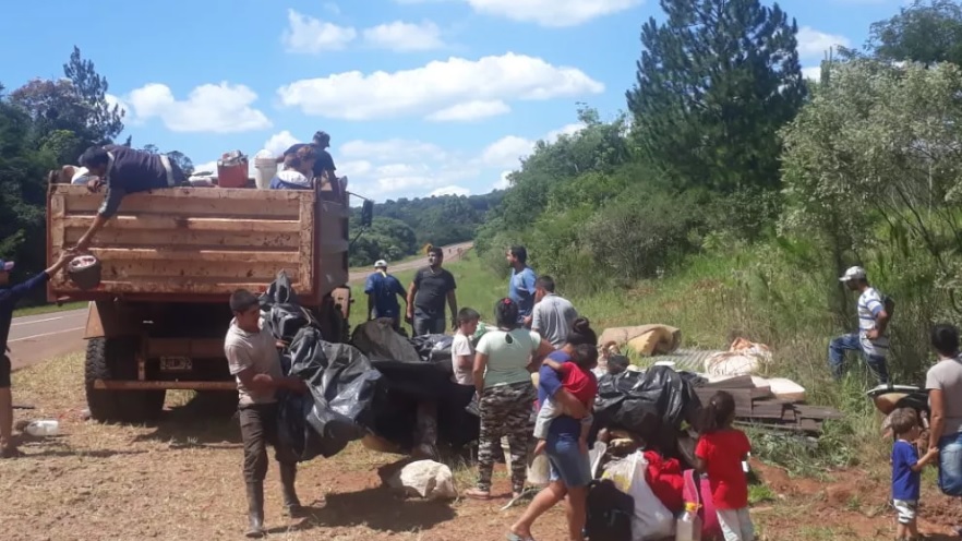 Misiones: desalojan violentamente a 40 familias en San Pedro