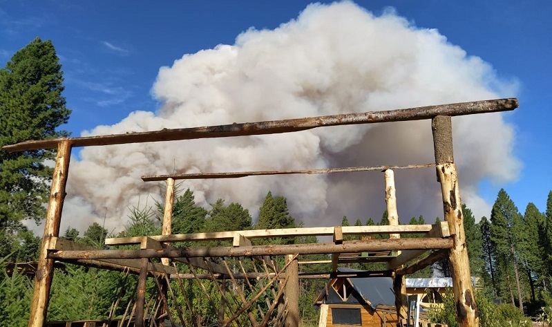 Testimonios desde la Comarca Andina: “El fuego ya pasó, pero arrasó con todo”