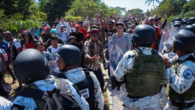 Crisis migratoria en la frontera norte de México