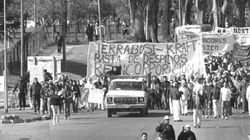 24M y Terrabusi: el homenaje es seguir la lucha de nuestros desaparecidos