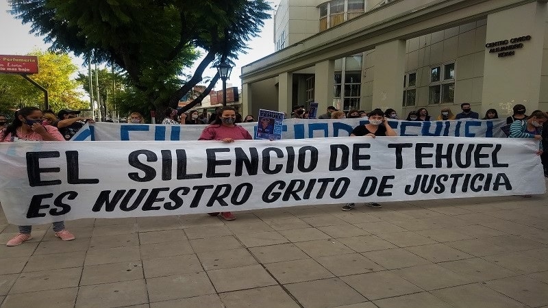 La Familia y los vecinos volvieron a marchar exigiendo la aparición de Tehuel 