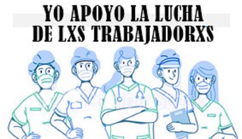 Crece la solidaridad con la lucha de las y los trabajadores de salud neuquinos