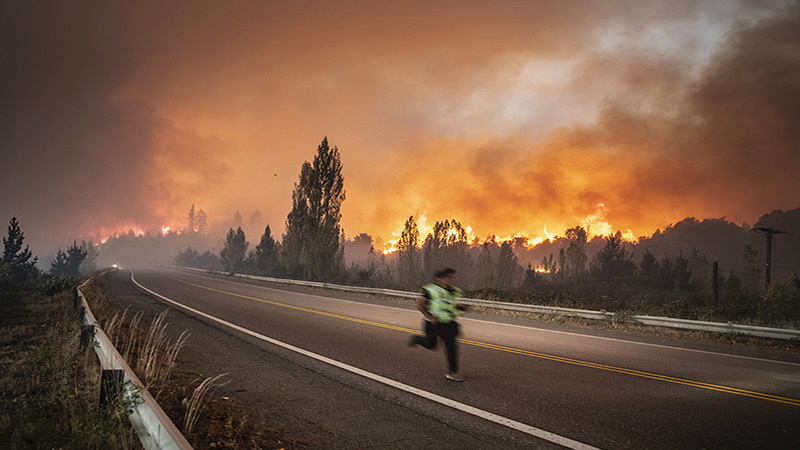 La comarca andina en llamas, el incendio viene de mucho antes que el fuego