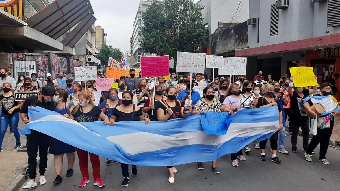 Trabajadores del Mercado del Norte harán una concentración para reclamar por sus fuentes de trabajo