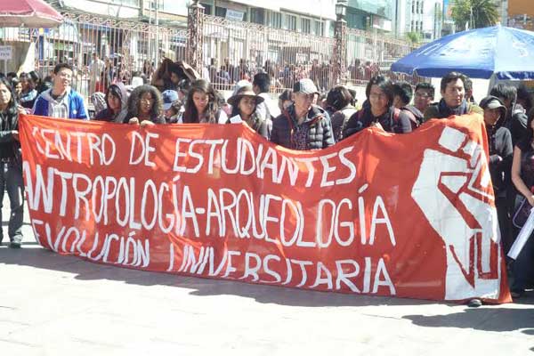 Bolivia: más de dos meses de lucha estudiantil en Cochabamba