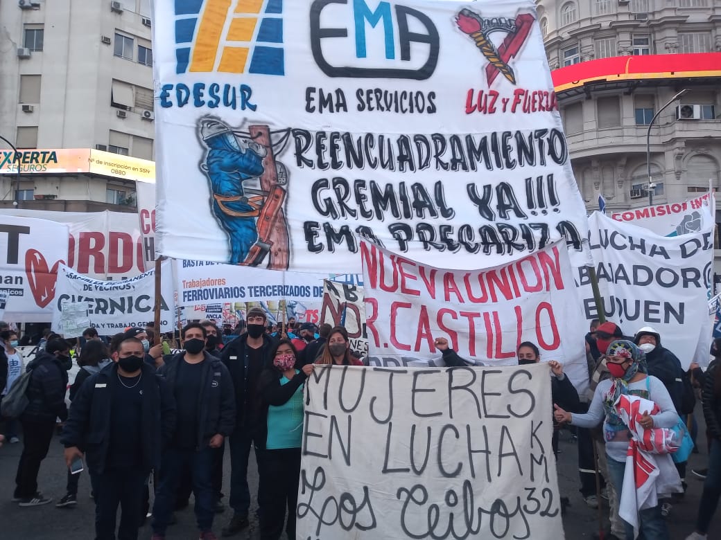 "Queremos ir con doscientos trabajadores de energía a su barrio así no les cortan más la luz"