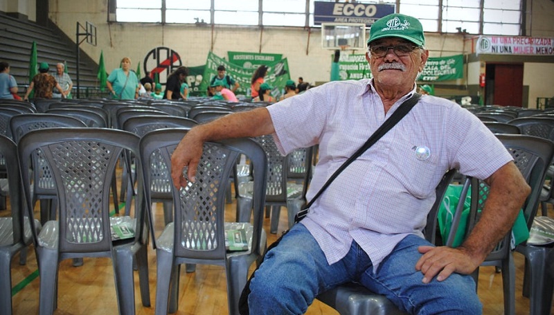 Falleció Rubén ‘El Zurdo' Suárez, histórico militante sindical de Rosario