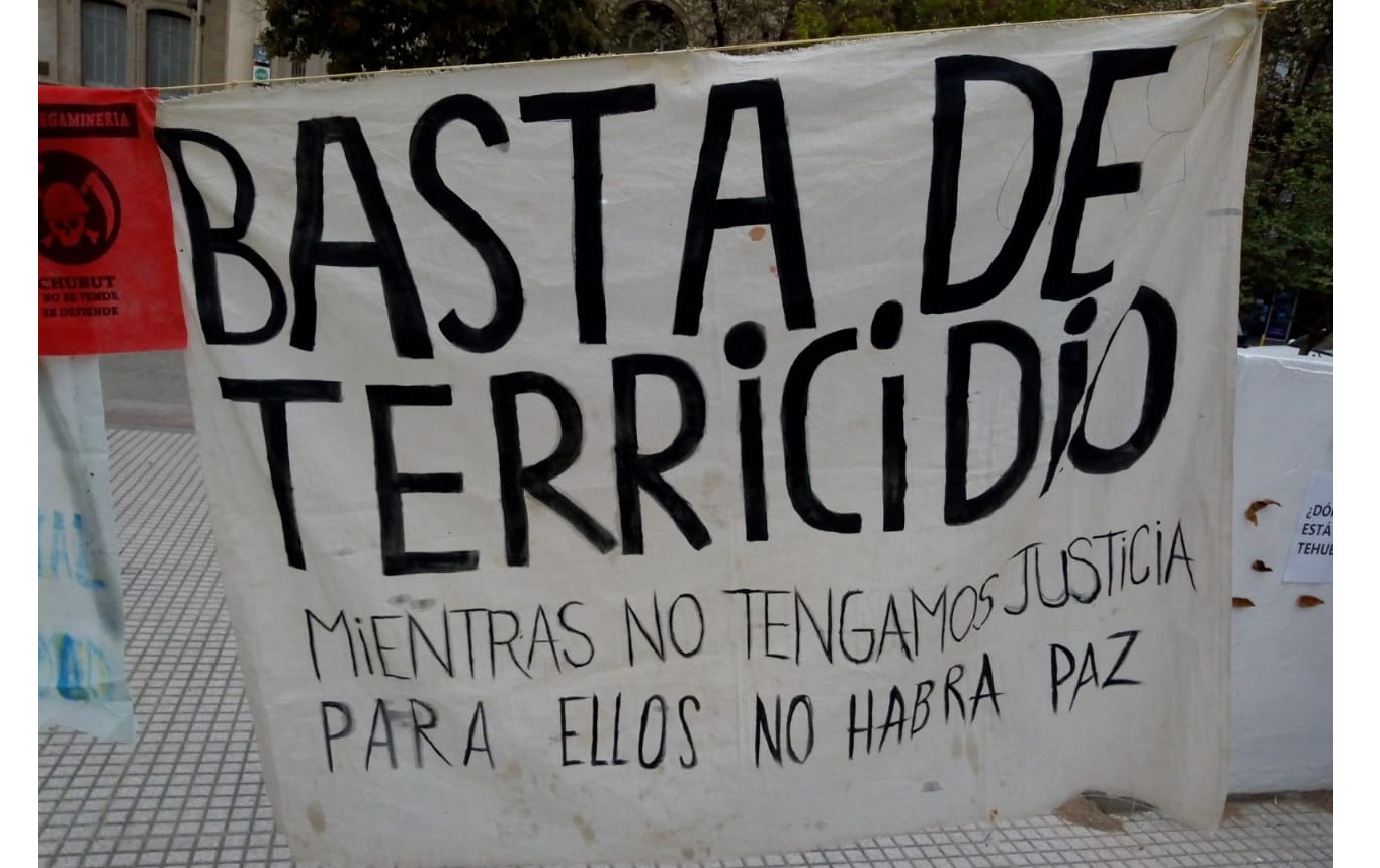 Caminata de mujeres indígenas: en Bahía Blanca resonó el grito ”Basta de Terricido”