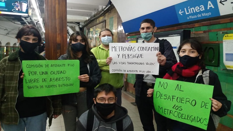 Trabajadores y estudiantes impulsan gran campaña contra los desafueros en el subte