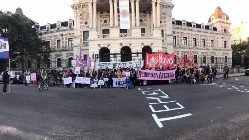 #2MesesSinTehuel: en La Plata se realizó concentración para exigir su aparición con vida