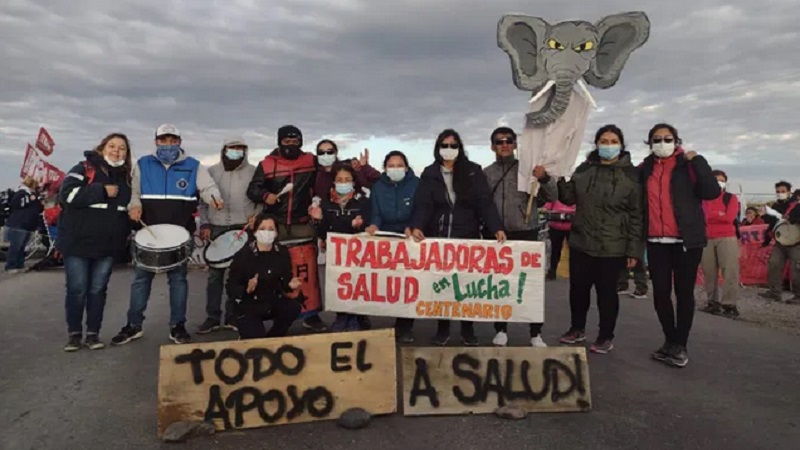 La Junta Interna del Garrahan aporta al fondo de lucha de los trabajadores de salud de Neuquén