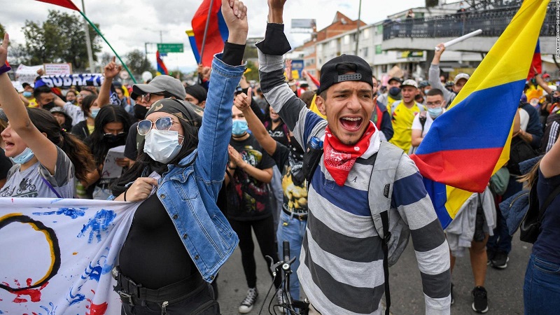 Comité Nacional del Paro llama a nueva movilización en Colombia tras fracaso en el diálogo