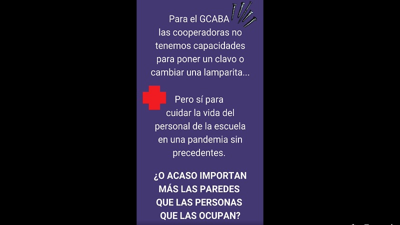 Larreta retrocedió gracias a la organización de las Cooperadoras escolares