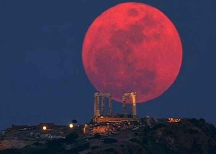  La superluna de sangre de fin de mayo