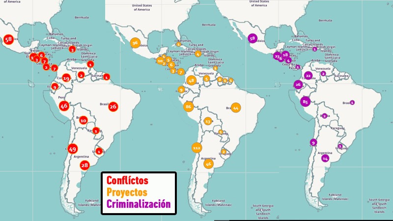 La minería entra con criminalización, represión y muerte en Latinoamérica y el Caribe