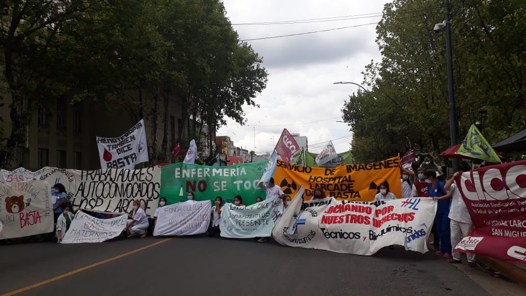 Las trabajadoras de la salud salimos a las calles por ni una menos