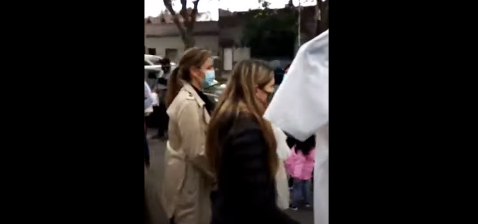 Repudian la visita de Soledad Acuña en una escuela en Parque Avellaneda 