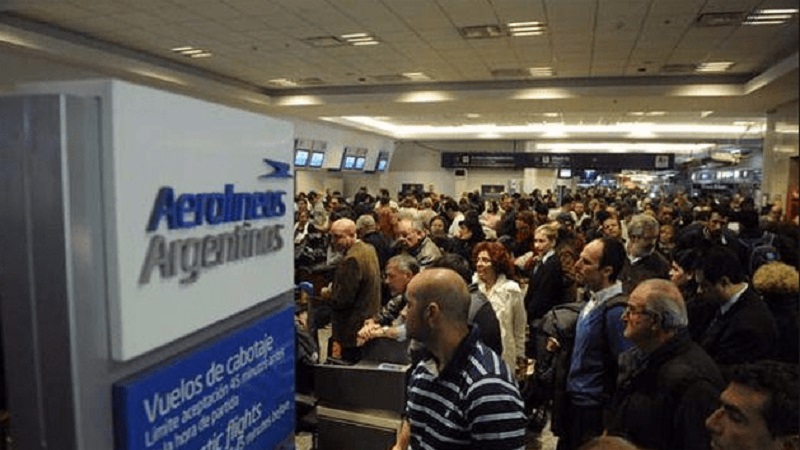 Call Center de Aerolíneas Argentinas: 12 días de asambleas contra una paritaria de pobreza