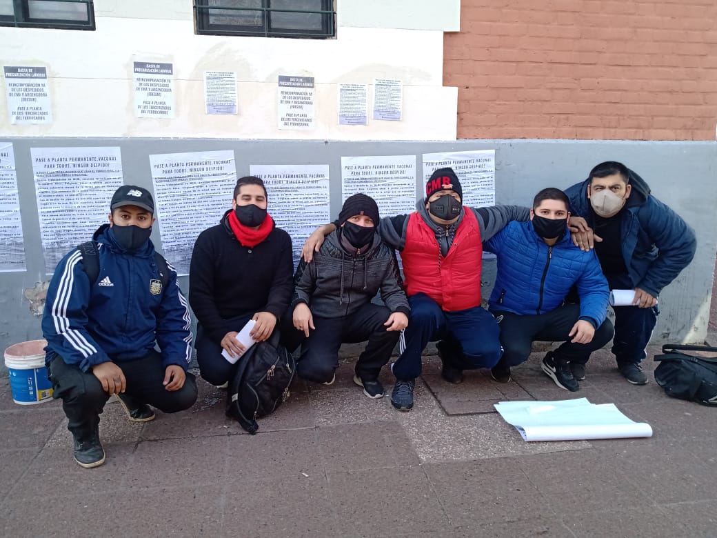 Tercerizados ferroviarios inician una gran campaña en el tren Roca