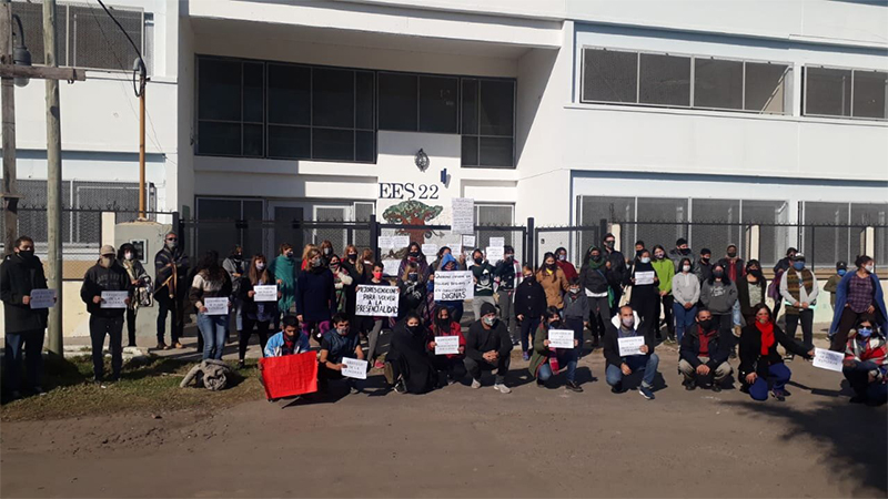 Frazadazo en Tigre: "es una decisión política no poner la escuela en condiciones"