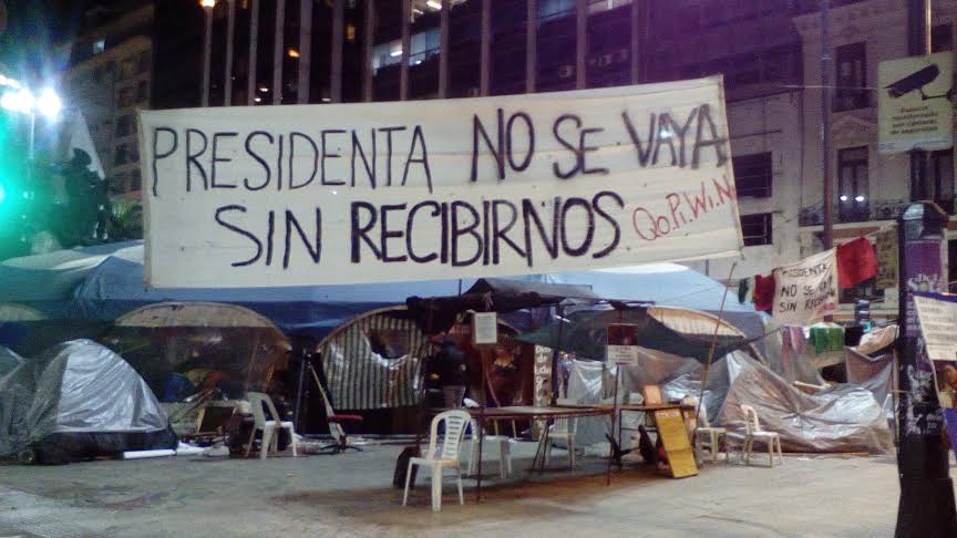 Comunidad Qom: cinco meses de acampe en el centro porteño, ninguna respuesta