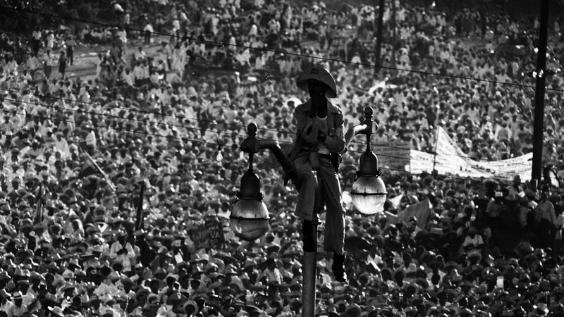 La historia detrás de la foto: Cuba y el Quijote de la farola