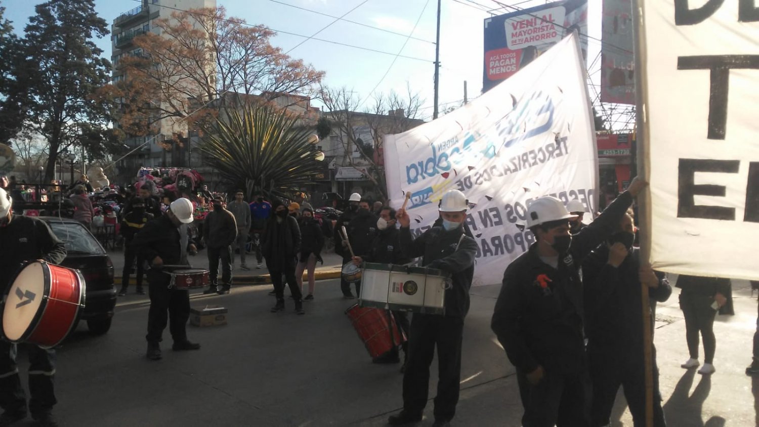 Quilmes: nueva jornada de lucha de los trabajadores despedidos de EMA-EDESUR