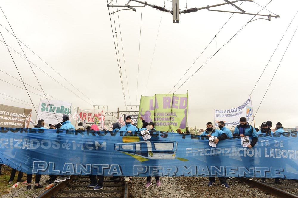 Tercerizados ferroviarios: preparar la gran lucha por el pase a planta, equiparación salarial y estabilidad laboral