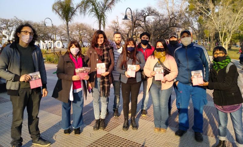 El Frente de Izquierda Unidad comenzó su campaña en San Fernando