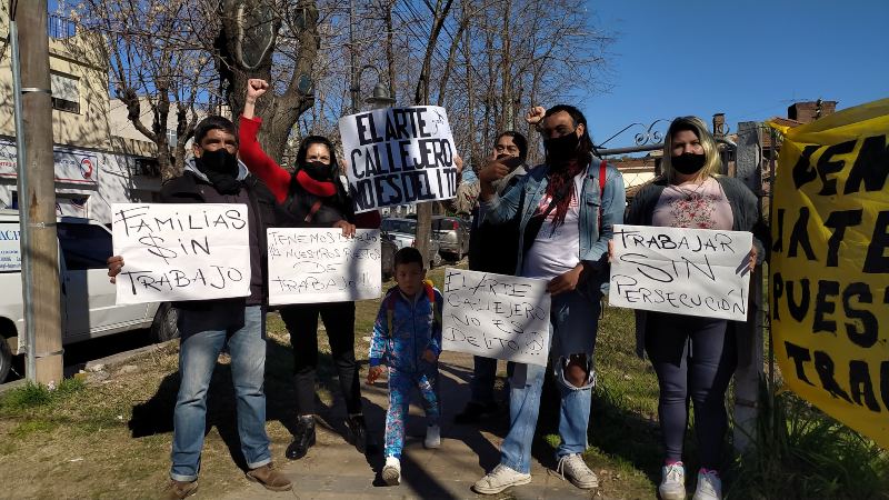 Tigre: vendedores ambulantes y artesanos exigen al municipio que los dejen trabajar