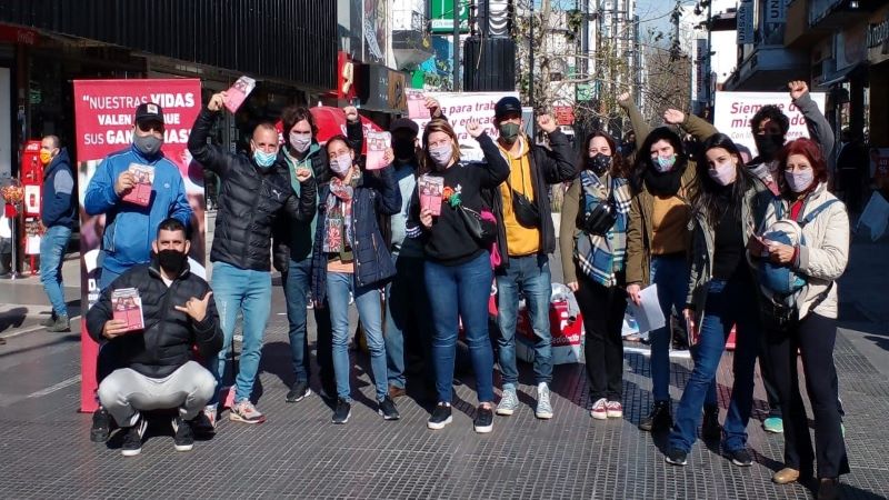  Arrancó con todo la campaña del Frente de Izquierda Unidad en San Martín 