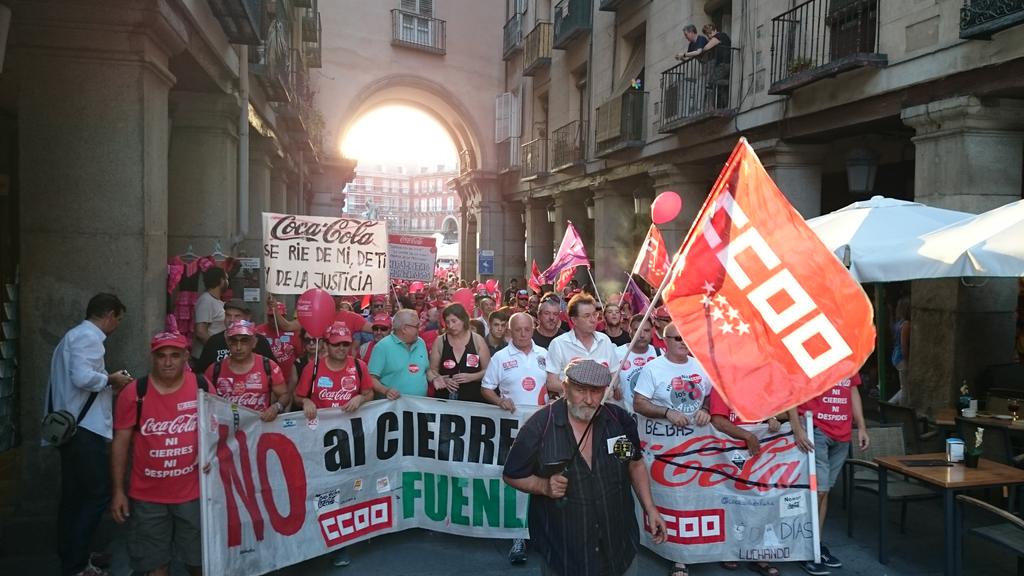 Coca-Cola sigue violando las sentencias judiciales, los trabajadores siguen la lucha