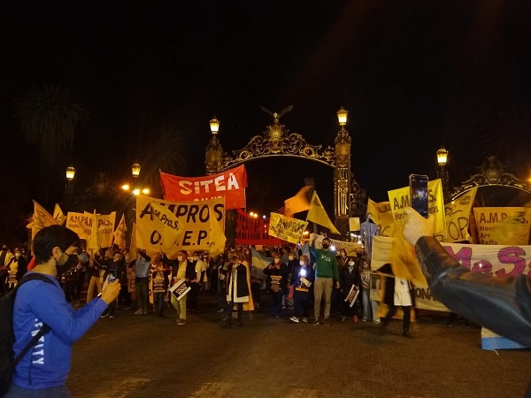 La salud mendocina sigue en pie de lucha