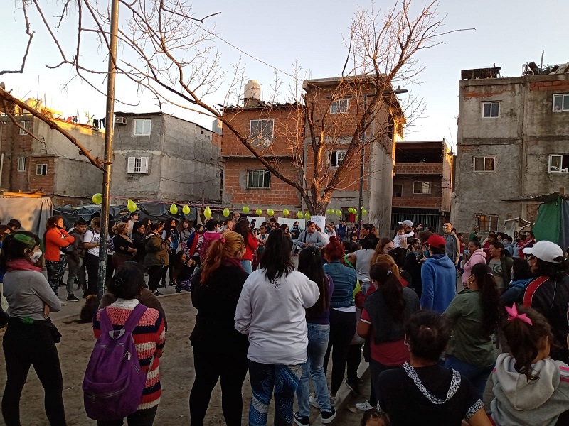 La toma de tierras en la Villa 31 cumplió dos meses de resistencia 