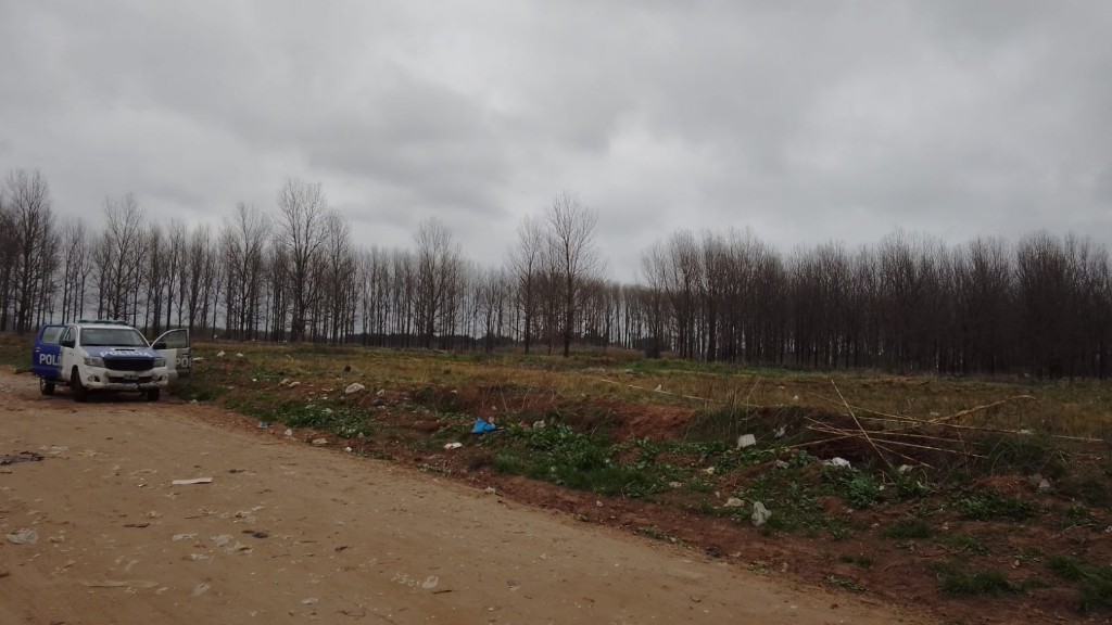 La Bonaerense desalojó a familias de una toma en Junín