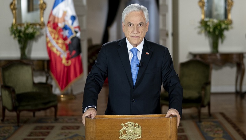 Presupuesto neoliberal: Piñera anunció un fuerte ajuste del gasto público en 2022