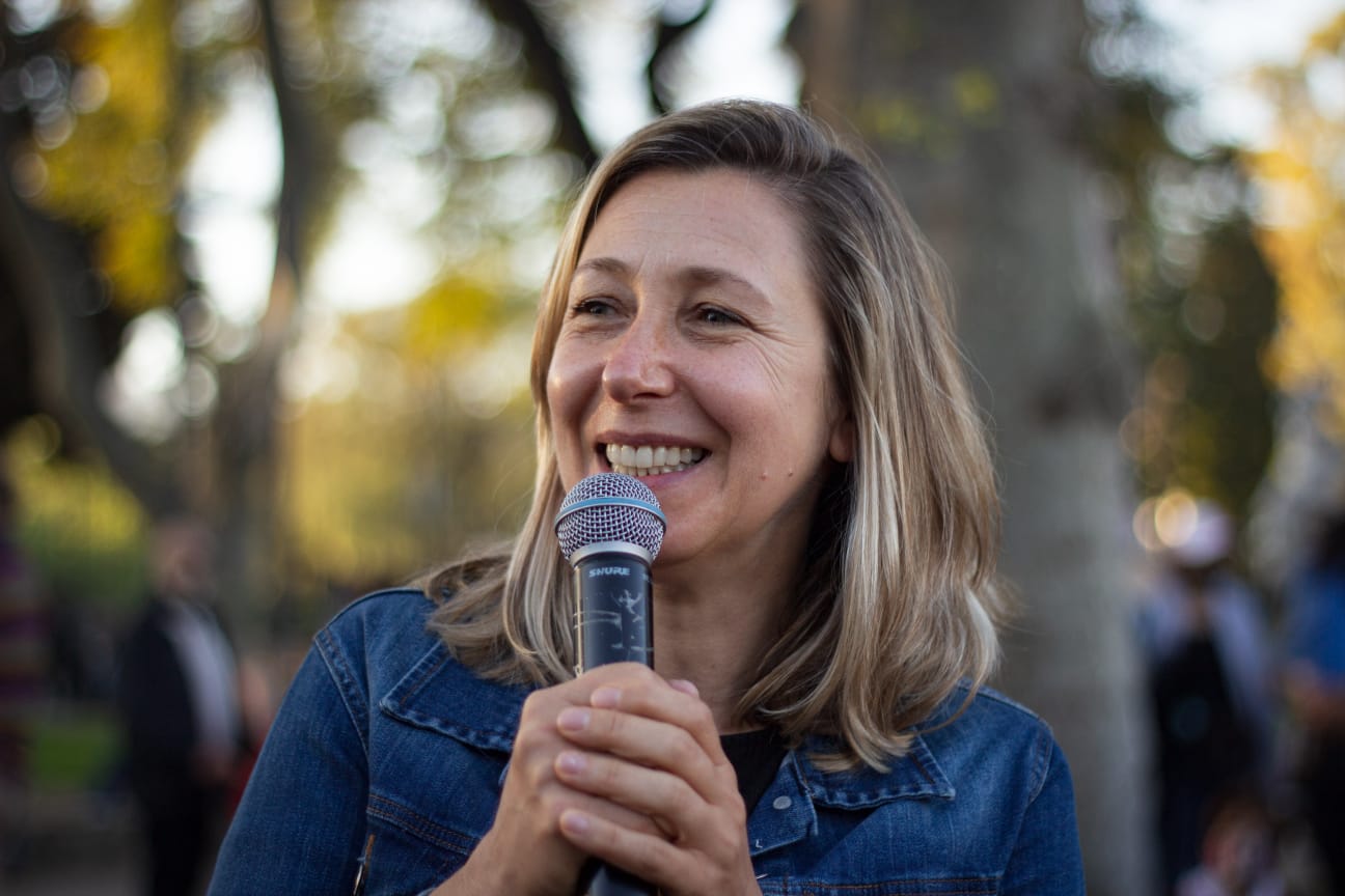 Myriam Bregman: "Si llegamos al Congreso, las mujeres saben que esa banca será para su lucha"