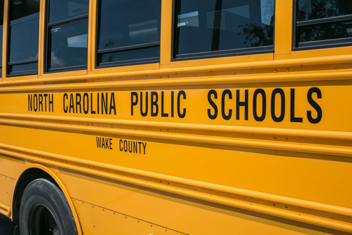 Huelga salvaje de los conductores de autobuses escolares en Carolina del Norte