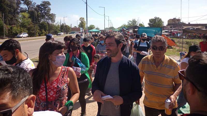 Nicolás del Caño en José C Paz: "Tenemos el desafío de conquistar una bancada de trabajadores"