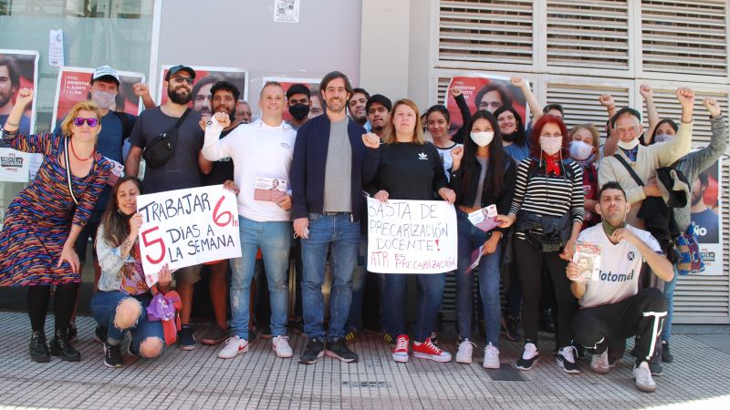 Del caño en San Martín: "Una bancada del FIT Unidad es clave para fortalecer las luchas"