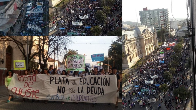 UNJu: a las calles por nuestro futuro ¿Y los centros de estudiantes?