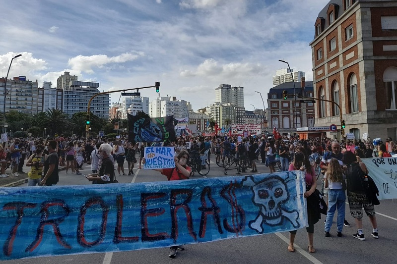 Greta Thumberg se hizo eco del “Atlanticazo” en Argentina