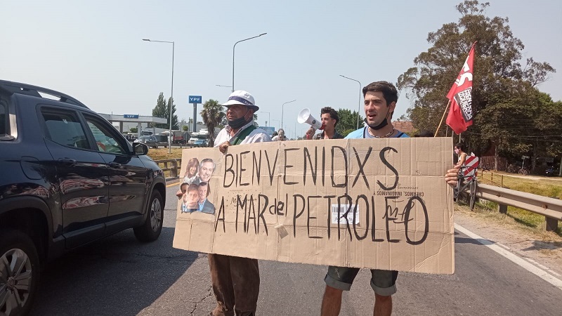 Jornada de cortes y una nueva movilización por un Mar Libre De Petroleras