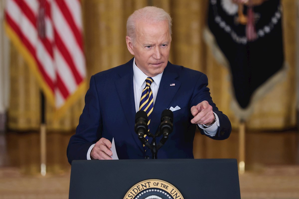 Biden afirma que "será un desastre para Rusia" si decide invadir Ucrania