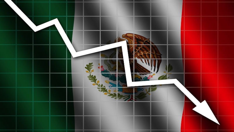 México entra en recesión técnica manteniendo una elevada inflación