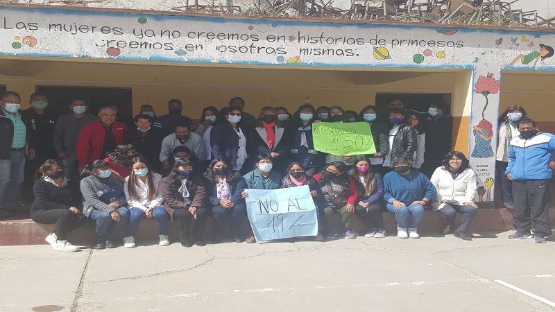 Paritaria en Jujuy: Fuerte rechazo desde las escuelas al 19% del gobierno