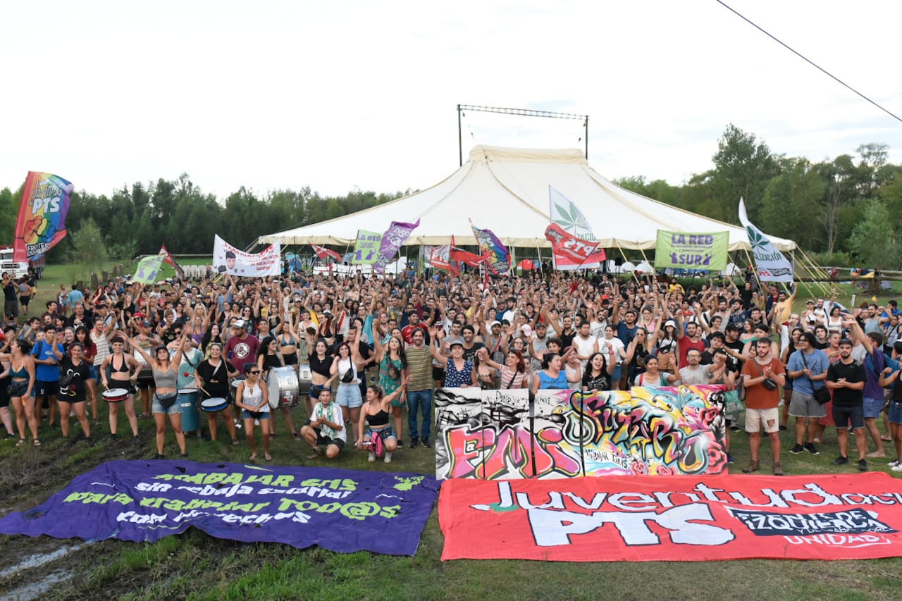 AMBA: más de 1000 jóvenes en el campamento de La Red y La Juventud del PTS