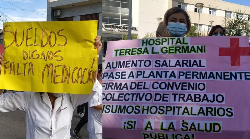 “Continúa la sangría”, denuncian los trabajadores del Htal. Germani de La Matanza